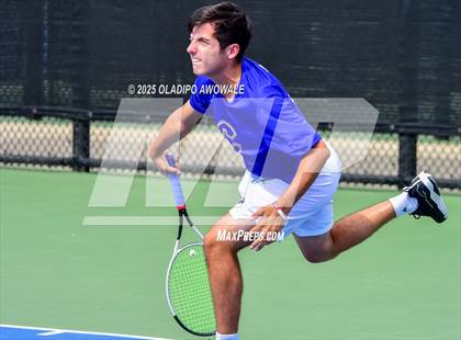Thumbnail 1 in Corsicana vs Centennial (UIL 5A Team Tennis Regional Playoff) photogallery.