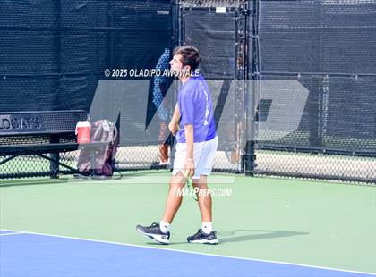 Thumbnail 2 in Corsicana vs Centennial (UIL 5A Team Tennis Regional Playoff) photogallery.