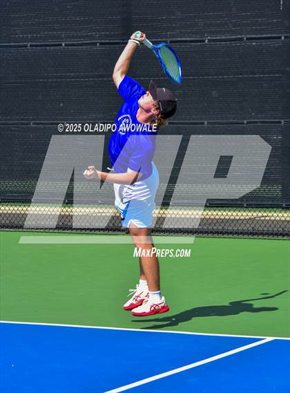 Thumbnail 2 in Corsicana vs Centennial (UIL 5A Team Tennis Regional Playoff) photogallery.