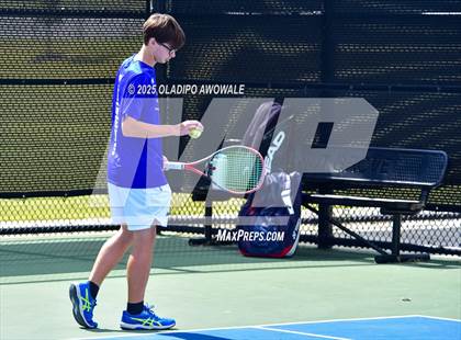 Thumbnail 2 in Corsicana vs Centennial (UIL 5A Team Tennis Regional Playoff) photogallery.