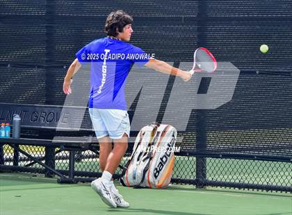 Thumbnail 1 in Corsicana vs Centennial (UIL 5A Team Tennis Regional Playoff) photogallery.