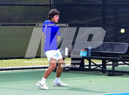 Thumbnail 1 in Corsicana vs Centennial (UIL 5A Team Tennis Regional Playoff) photogallery.