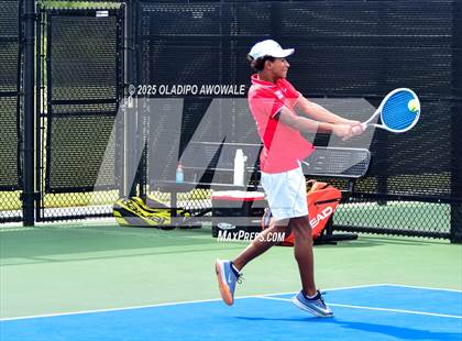 Thumbnail 2 in Corsicana vs Centennial (UIL 5A Team Tennis Regional Playoff) photogallery.