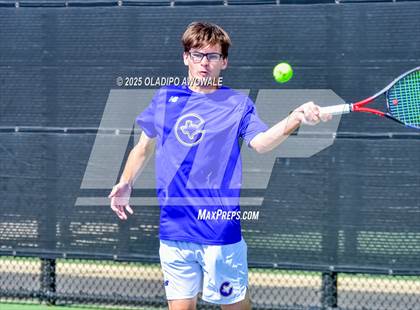 Thumbnail 1 in Corsicana vs Centennial (UIL 5A Team Tennis Regional Playoff) photogallery.
