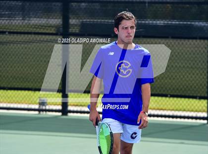 Thumbnail 3 in Corsicana vs Centennial (UIL 5A Team Tennis Regional Playoff) photogallery.