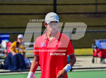 Thumbnail 3 in Corsicana vs Centennial (UIL 5A Team Tennis Regional Playoff) photogallery.