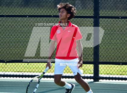 Thumbnail 1 in Corsicana vs Centennial (UIL 5A Team Tennis Regional Playoff) photogallery.