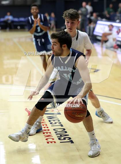 Thumbnail 2 in Valley Christian vs. Oak Park (MaxPreps MLK Classic) photogallery.