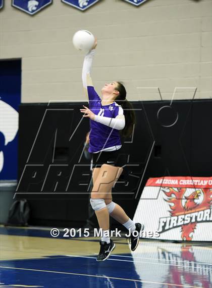 Thumbnail 1 in Millennium vs. Notre Dame Prep (AIA D2 Final) photogallery.