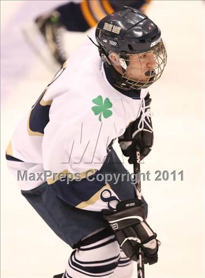 Thumbnail 1 in Webster Thomas vs. Notre Dame  photogallery.