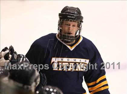 Thumbnail 3 in Webster Thomas vs. Notre Dame  photogallery.