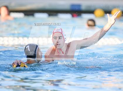 Thumbnail 1 in Orange Lutheran vs Servite photogallery.