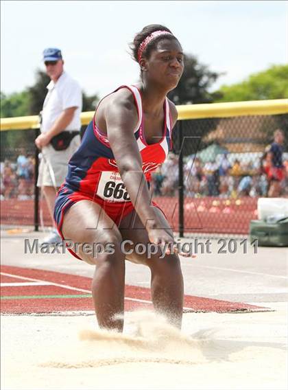 Thumbnail 1 in NYSPHSAA Track & Field Championships (Girls Triple Jump) photogallery.