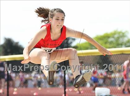 Thumbnail 3 in NYSPHSAA Track & Field Championships (Girls Triple Jump) photogallery.