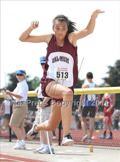 Thumbnail 1 in NYSPHSAA Track & Field Championships (Girls Triple Jump) photogallery.