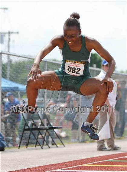 Thumbnail 3 in NYSPHSAA Track & Field Championships (Girls Triple Jump) photogallery.