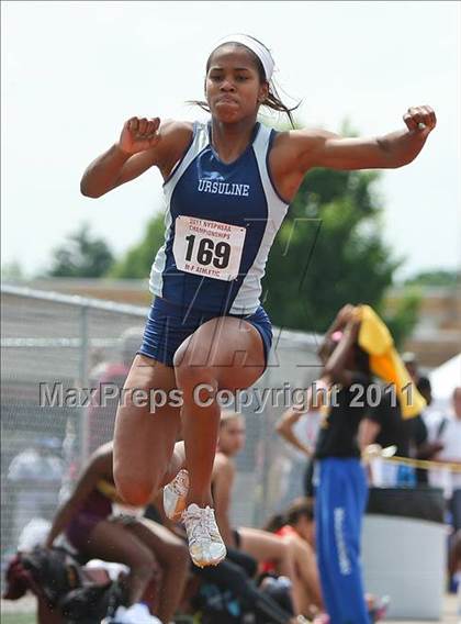 Thumbnail 3 in NYSPHSAA Track & Field Championships (Girls Triple Jump) photogallery.