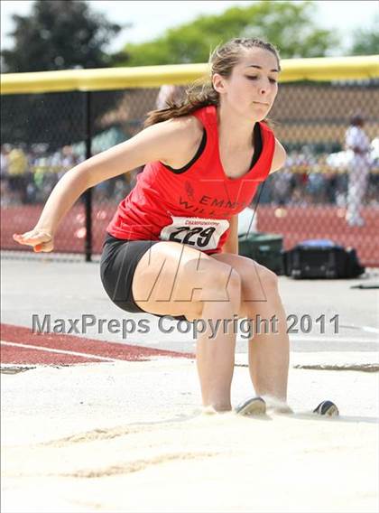 Thumbnail 1 in NYSPHSAA Track & Field Championships (Girls Triple Jump) photogallery.