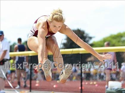 Thumbnail 1 in NYSPHSAA Track & Field Championships (Girls Triple Jump) photogallery.