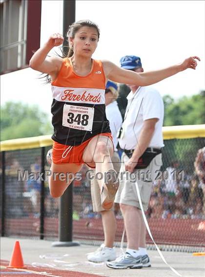 Thumbnail 3 in NYSPHSAA Track & Field Championships (Girls Triple Jump) photogallery.