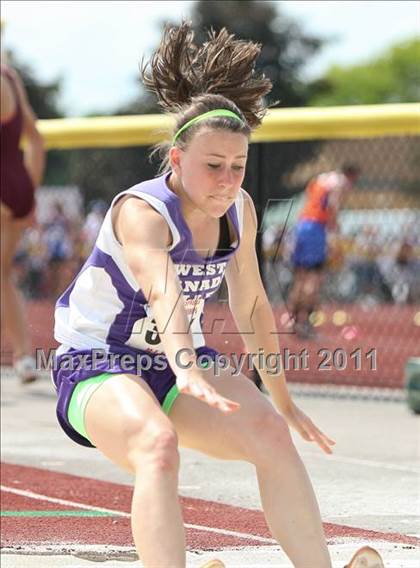 Thumbnail 2 in NYSPHSAA Track & Field Championships (Girls Triple Jump) photogallery.
