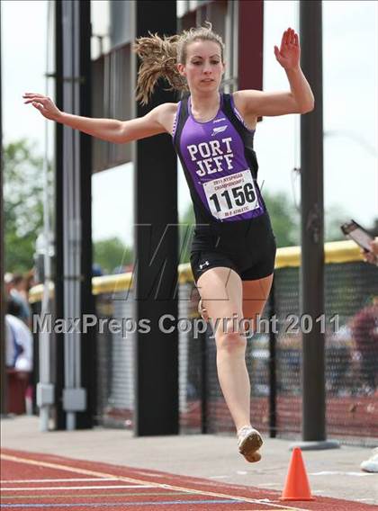 Thumbnail 1 in NYSPHSAA Track & Field Championships (Girls Triple Jump) photogallery.