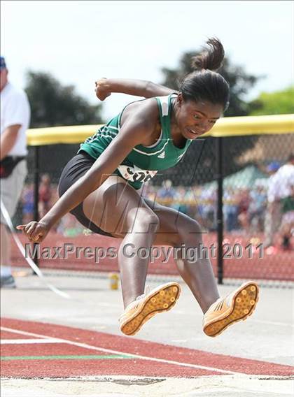 Thumbnail 1 in NYSPHSAA Track & Field Championships (Girls Triple Jump) photogallery.