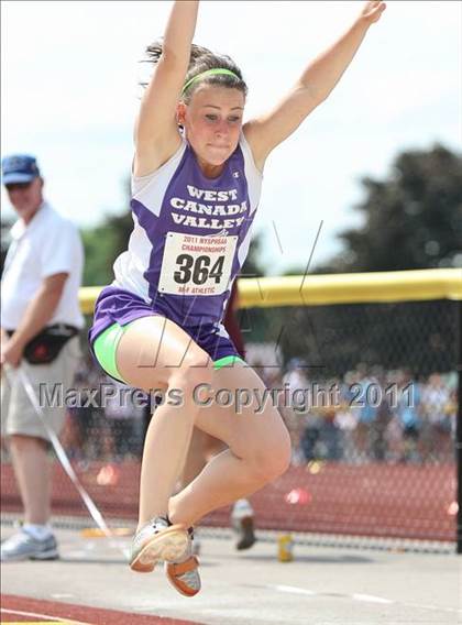 Thumbnail 3 in NYSPHSAA Track & Field Championships (Girls Triple Jump) photogallery.
