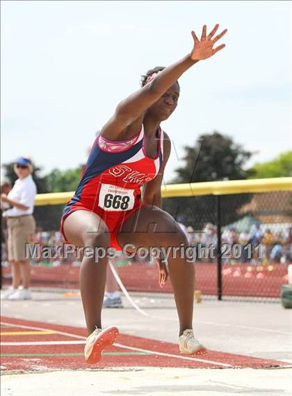 Thumbnail 3 in NYSPHSAA Track & Field Championships (Girls Triple Jump) photogallery.