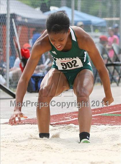 Thumbnail 1 in NYSPHSAA Track & Field Championships (Girls Triple Jump) photogallery.