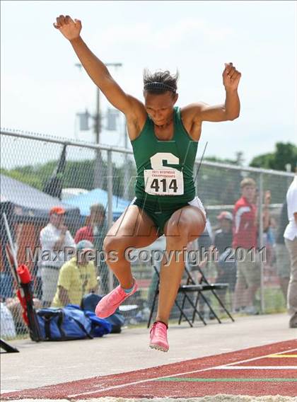 Thumbnail 1 in NYSPHSAA Track & Field Championships (Girls Triple Jump) photogallery.