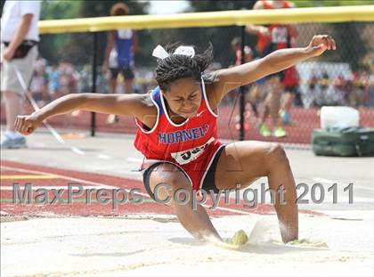 Thumbnail 1 in NYSPHSAA Track & Field Championships (Girls Triple Jump) photogallery.