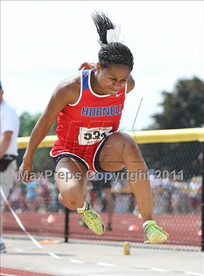 Thumbnail 1 in NYSPHSAA Track & Field Championships (Girls Triple Jump) photogallery.