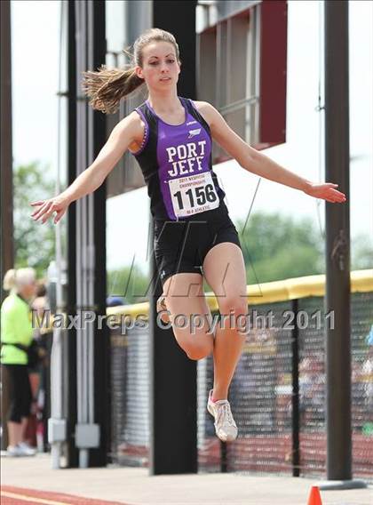 Thumbnail 1 in NYSPHSAA Track & Field Championships (Girls Triple Jump) photogallery.