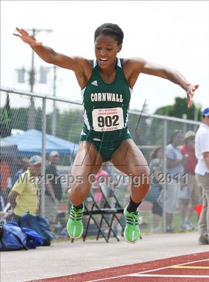 Thumbnail 2 in NYSPHSAA Track & Field Championships (Girls Triple Jump) photogallery.