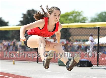 Thumbnail 3 in NYSPHSAA Track & Field Championships (Girls Triple Jump) photogallery.