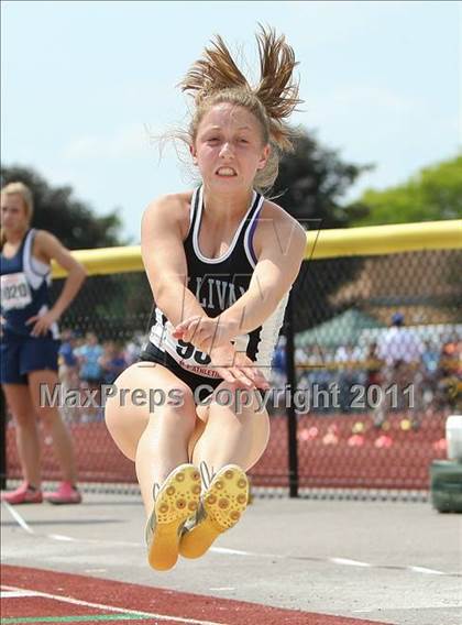 Thumbnail 1 in NYSPHSAA Track & Field Championships (Girls Triple Jump) photogallery.