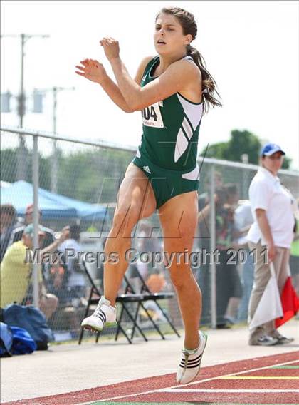 Thumbnail 1 in NYSPHSAA Track & Field Championships (Girls Triple Jump) photogallery.