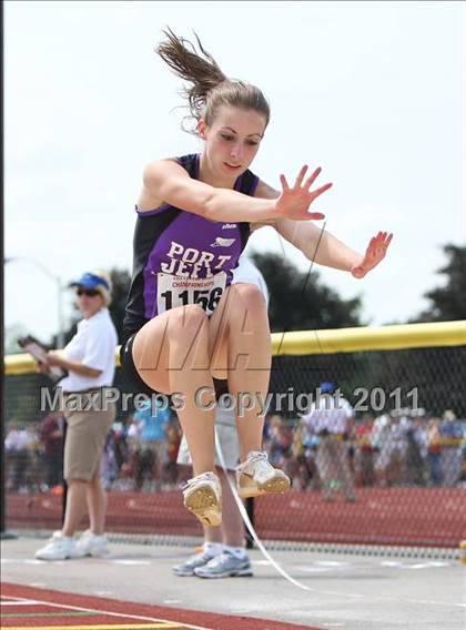 Thumbnail 2 in NYSPHSAA Track & Field Championships (Girls Triple Jump) photogallery.