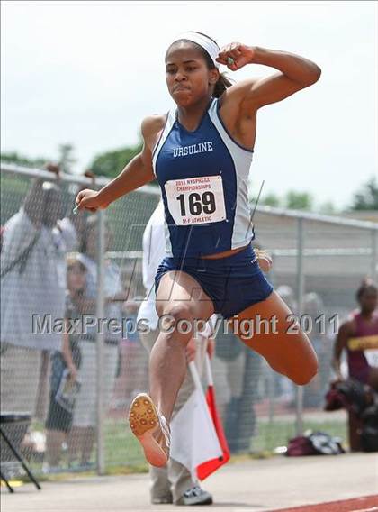 Thumbnail 1 in NYSPHSAA Track & Field Championships (Girls Triple Jump) photogallery.