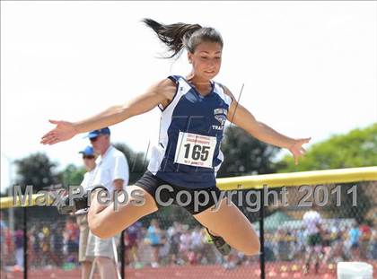 Thumbnail 1 in NYSPHSAA Track & Field Championships (Girls Triple Jump) photogallery.