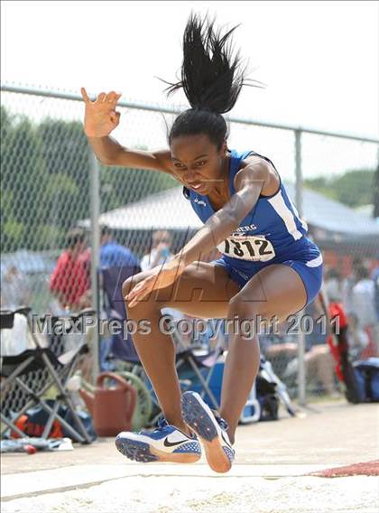 Thumbnail 1 in NYSPHSAA Track & Field Championships (Girls Triple Jump) photogallery.
