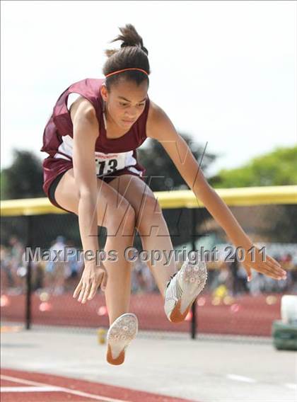 Thumbnail 3 in NYSPHSAA Track & Field Championships (Girls Triple Jump) photogallery.