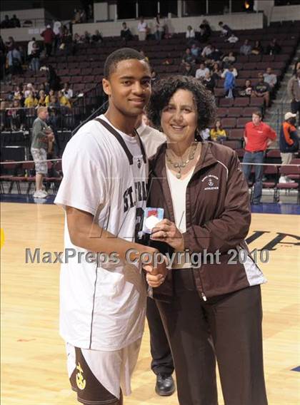 Thumbnail 2 in Lincoln vs. St. Francis (CIF State D2 Award Photos) photogallery.