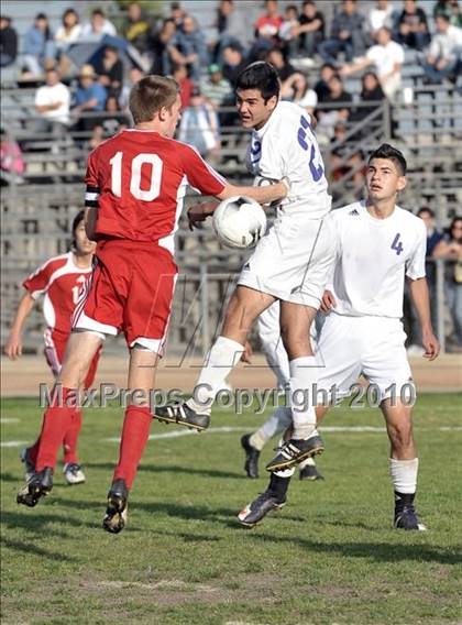 Thumbnail 2 in Arrowhead Christian @ Mountain View (CIF SS Playoffs) photogallery.