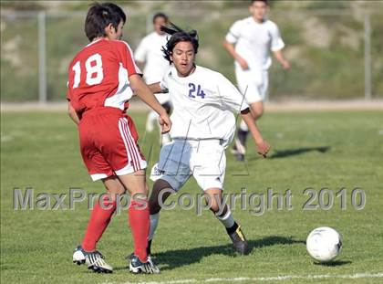 Thumbnail 1 in Arrowhead Christian @ Mountain View (CIF SS Playoffs) photogallery.