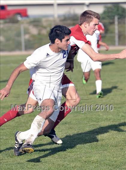 Thumbnail 1 in Arrowhead Christian @ Mountain View (CIF SS Playoffs) photogallery.