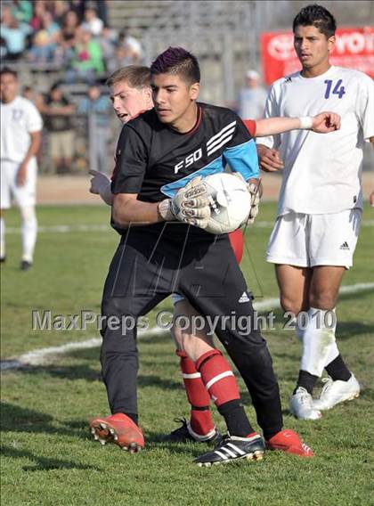 Thumbnail 1 in Arrowhead Christian @ Mountain View (CIF SS Playoffs) photogallery.