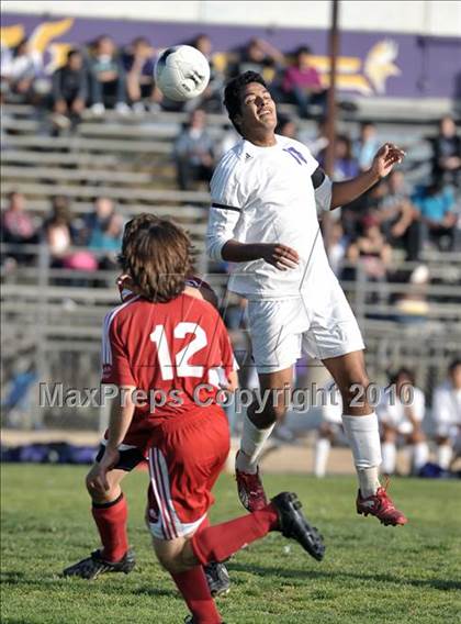 Thumbnail 3 in Arrowhead Christian @ Mountain View (CIF SS Playoffs) photogallery.