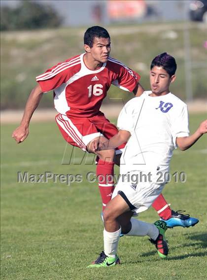 Thumbnail 1 in Arrowhead Christian @ Mountain View (CIF SS Playoffs) photogallery.